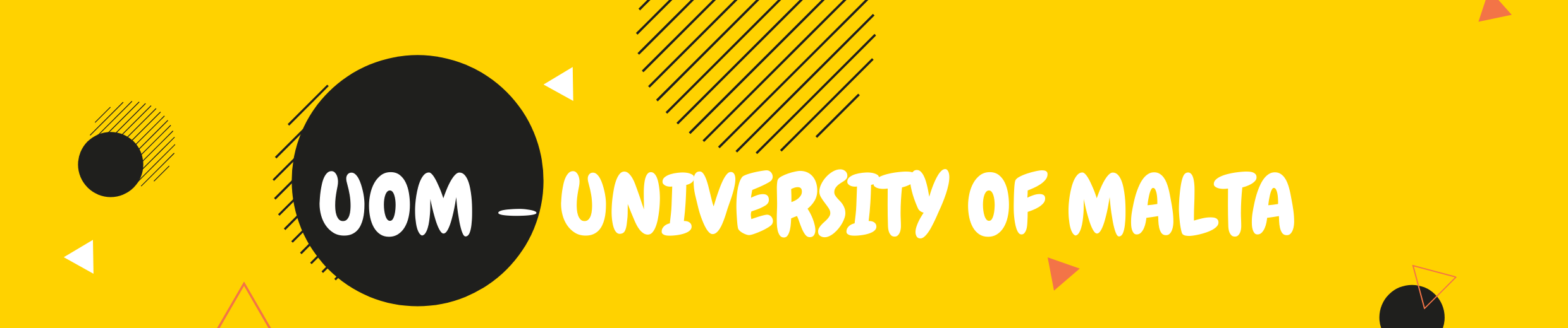 UoM - University of Malta banner