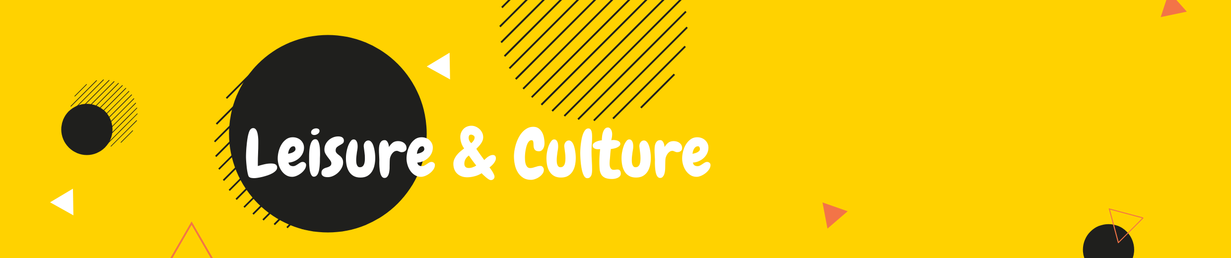 Leisure and Culture banner
